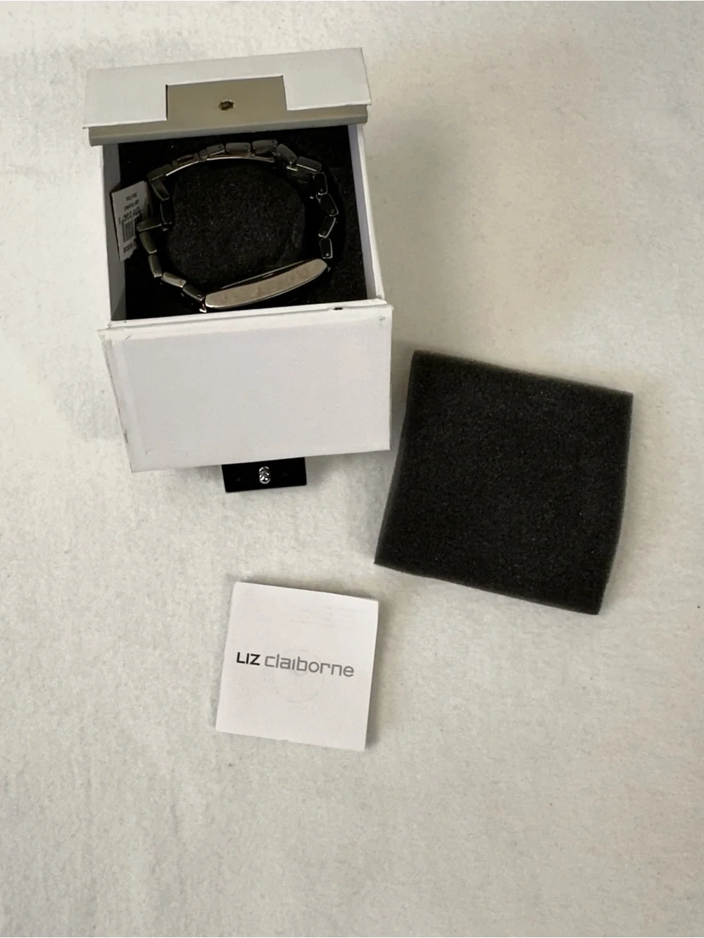 Stainless Steel Black Dial Men's Watch - Brand: